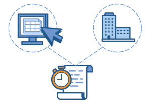 urenregistratie direct vanaf locatie in de administratie