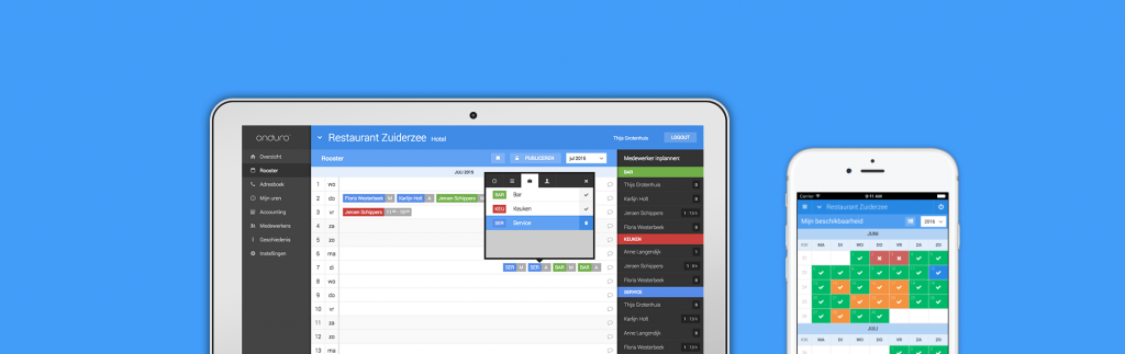 personeelsplanning in een online planningstool
Personeelsplanning software
online personeelsplanning