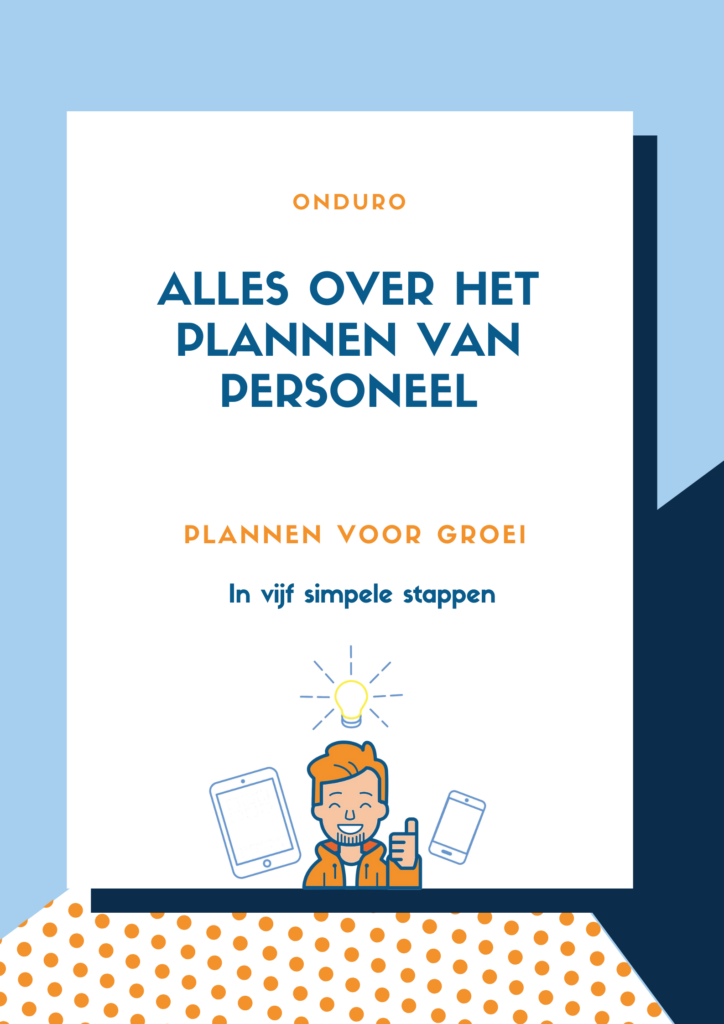 Personeelsplanning
plannen van personeel